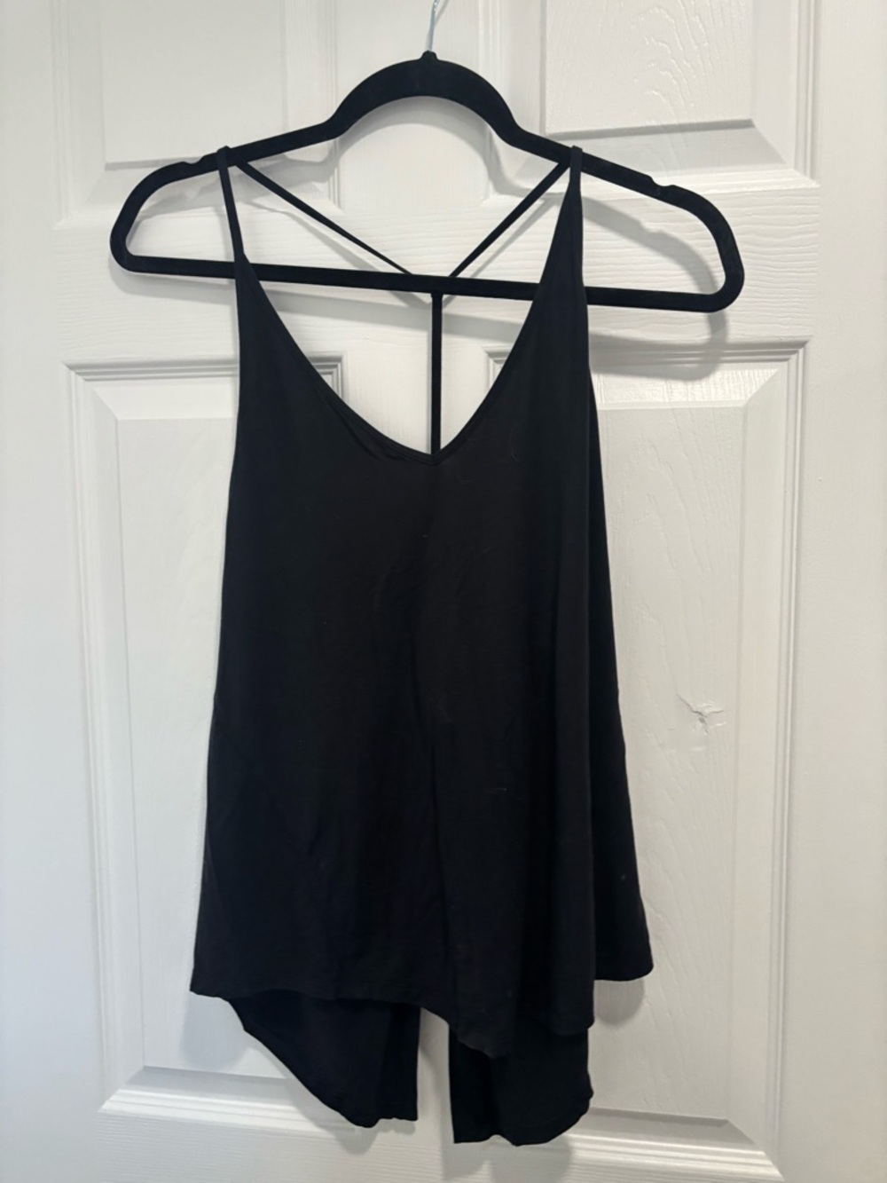 lululemon athletica Black Strappy V-Back Camisole